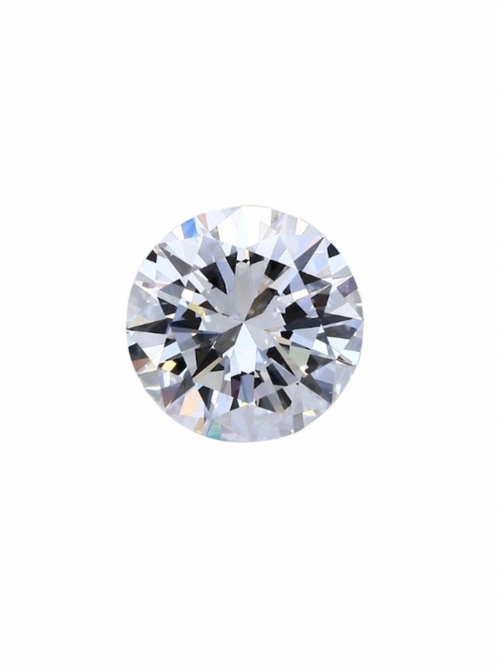 FOR LOCKET: 2.2 mm White Lab Diamond